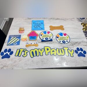 It’s My Paw-ty Decorations 🐾